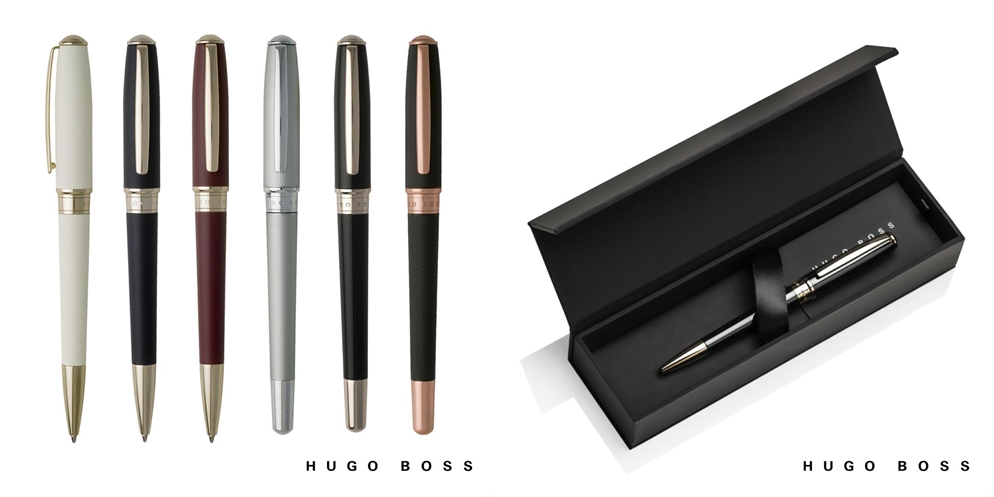 Hugo Boss Executive Pen you can customize with an engraving. Order it bulk from Brand Spirit.
