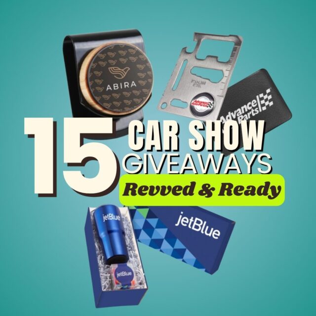 15 Car Show Giveaway Ideas Revved and Ready