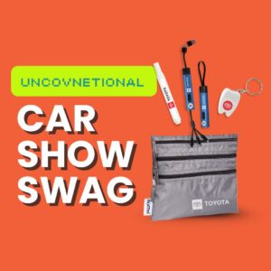 Unconventional car show swag idea | essentials for the glove box