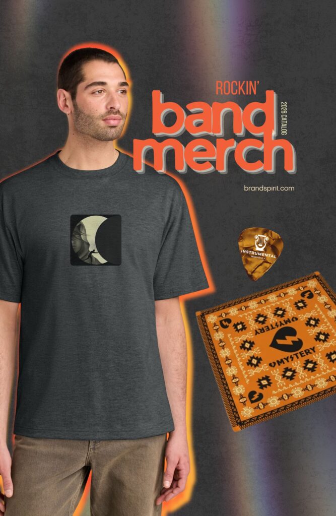 Band Merch Ideas for 2026 - high quality merch ideas from Brand Spirit.