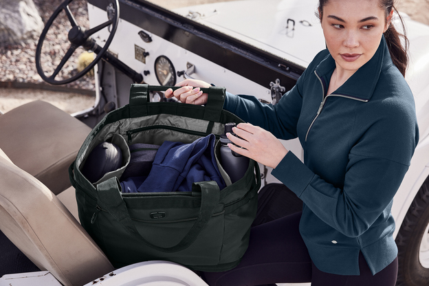 High-quality Promotional Bag - OGIO® Gear Tote fits all your everyday essentials and more. Embroider you logo to personalize.