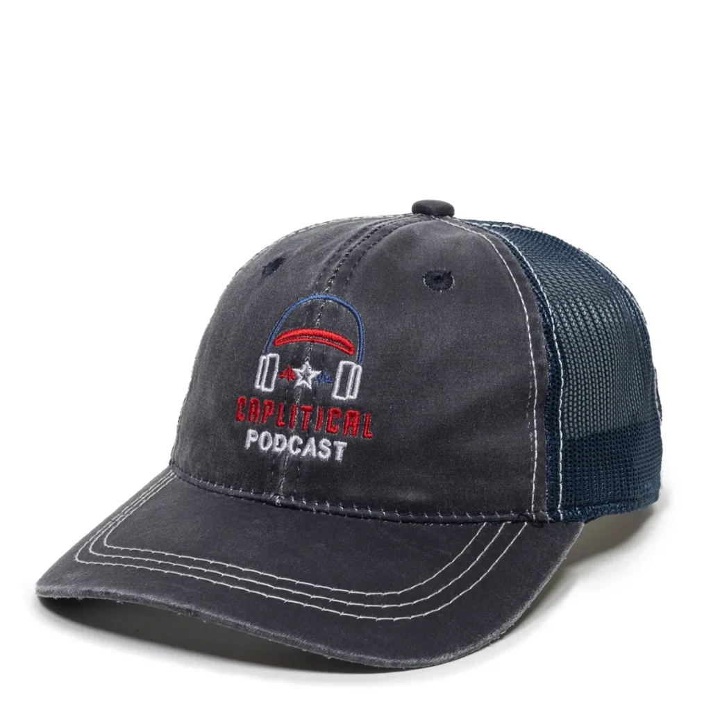 New Hire Goods for Logistics Companies to give away with the Safety Handbook: Weathered Cotton Cap Mesh with Back
