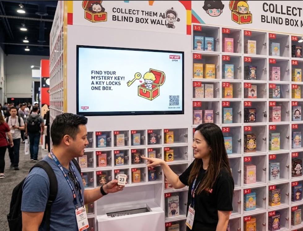 Booth Activation Idea with Custom Blind Box and Collectible